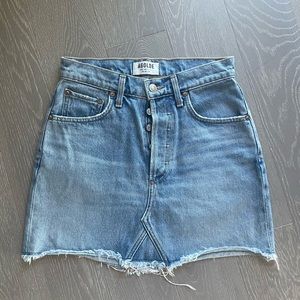 Agolde Denim Skirt Size 24